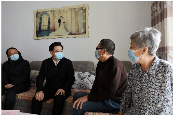 胡昌升走访慰问老党员老干部,驻省部队官兵和优抚对象_黑龙江省_建设