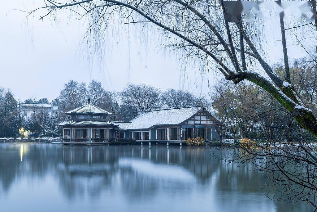 杭州,城市,杭州,城市|杭州迎来降雪 城市风光旖旎