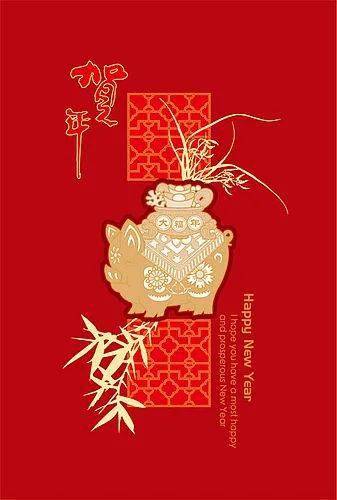 给您拜个早年啦春节图片下载