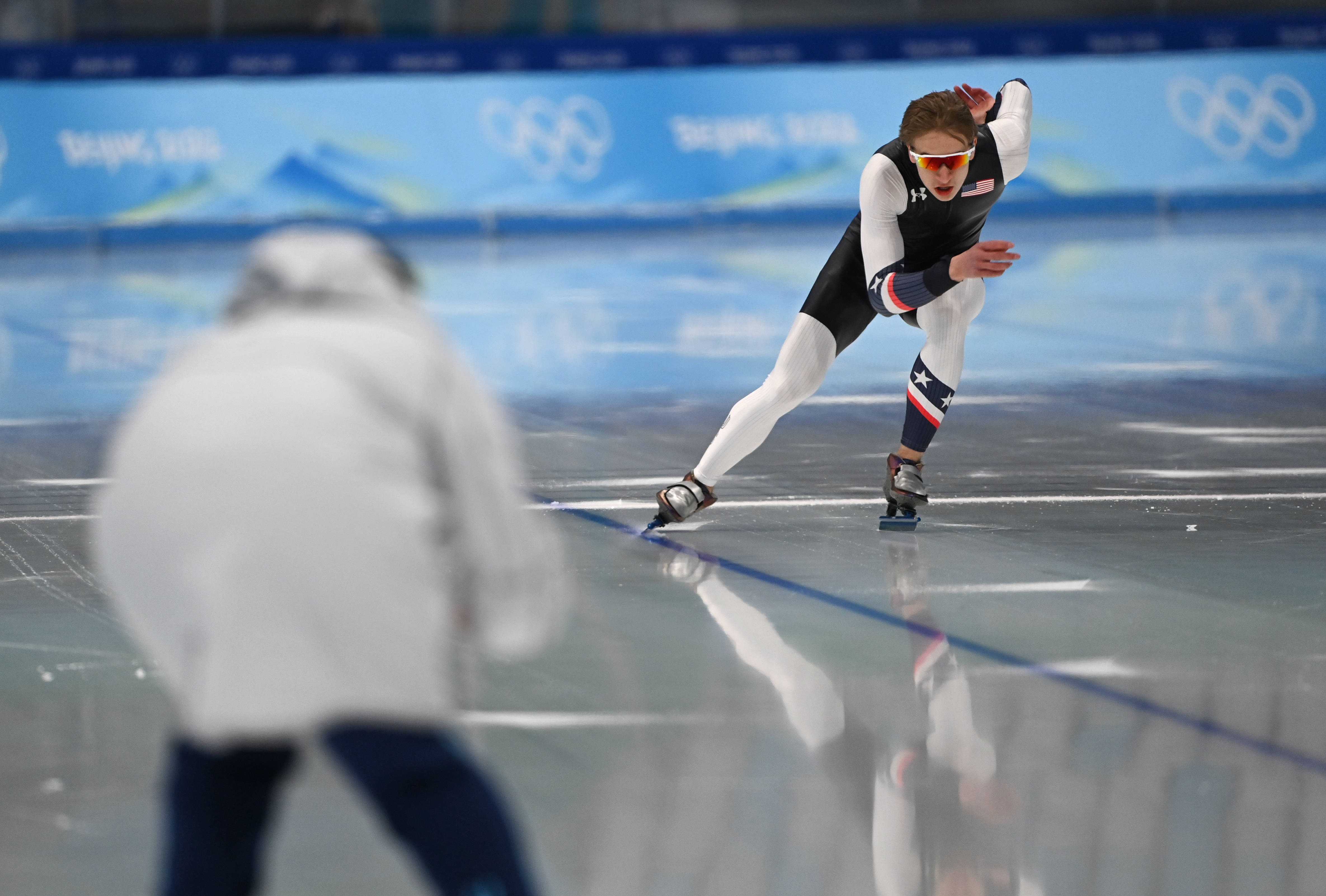 国家速滑馆速度滑冰训练