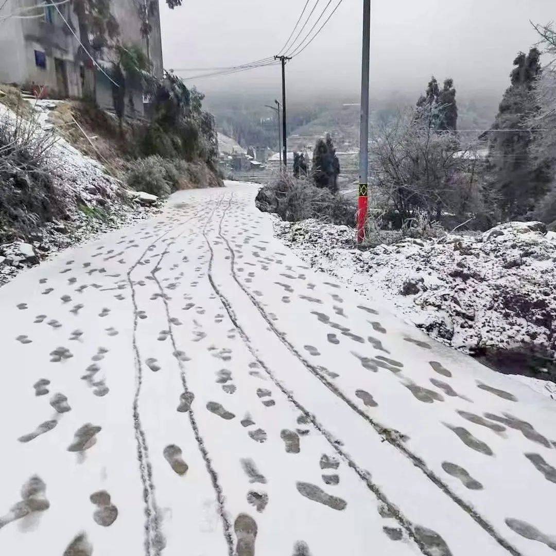 除夕飘雪结冰!融水迎来近年来“最冷春节”_天气_山区_雨夹雪