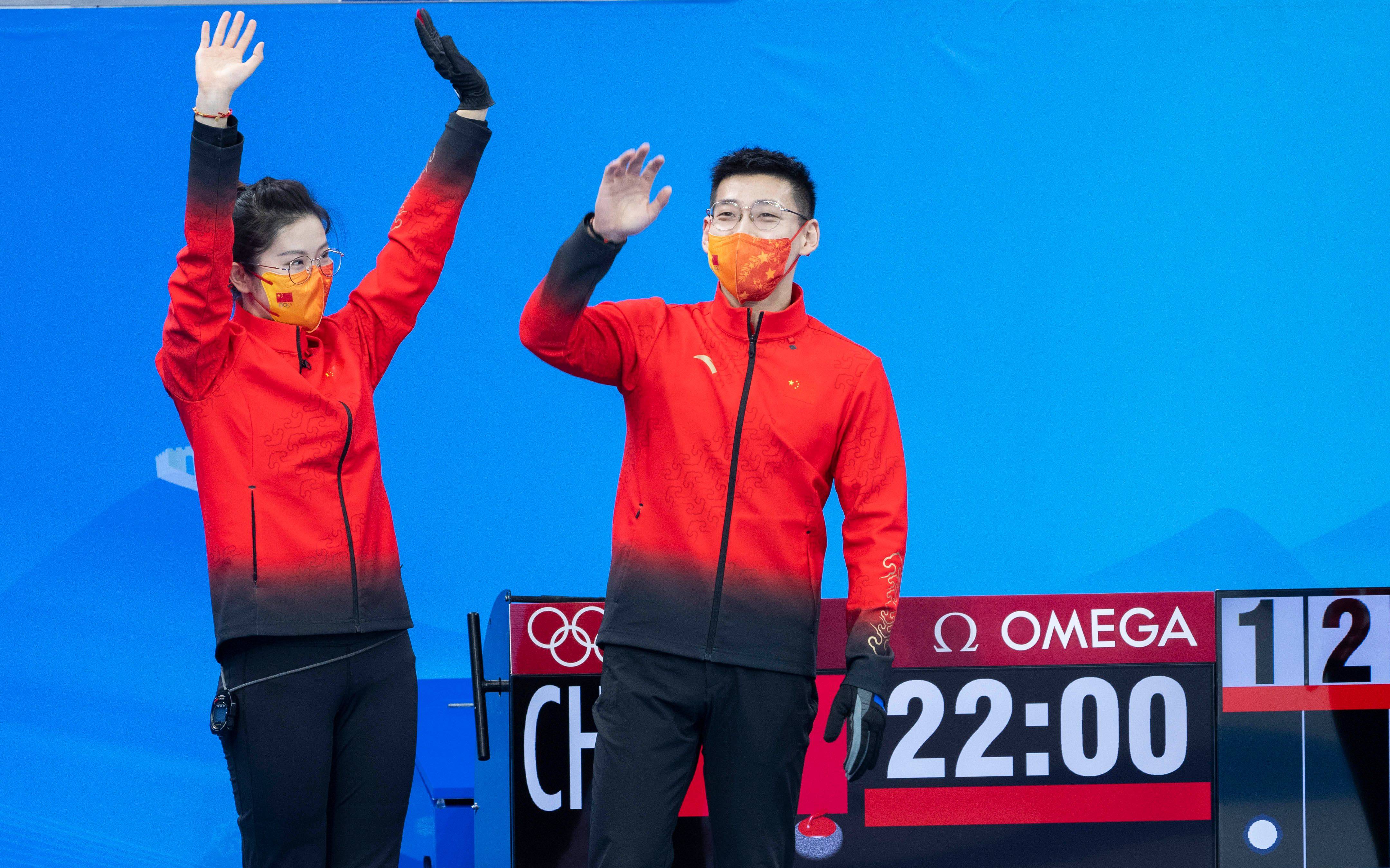 凌智|北京冬奥会冰壶混双率先开赛，中国队胜瑞士队迎开门红