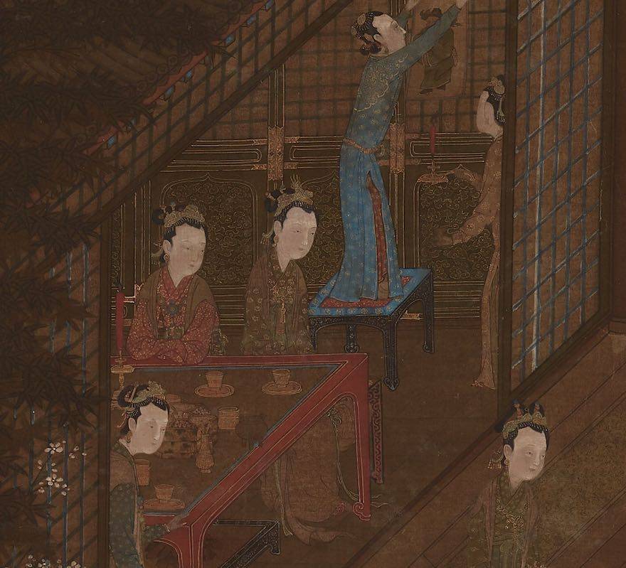 孩童|两幅明画里的春节：富贵之家与村野之间