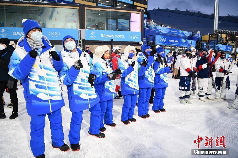 项目|冬奥会首场雪上项目比赛亮相云顶滑雪公园