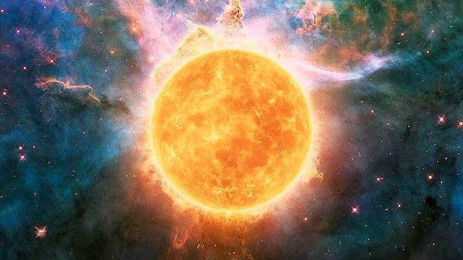 类日恒星,就是说和我们的太阳差不多大,特征也相似,它们都属于黄矮星