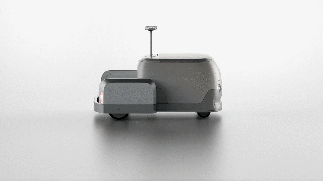 06自主交付机器人是一个三轮自动送货机器人.