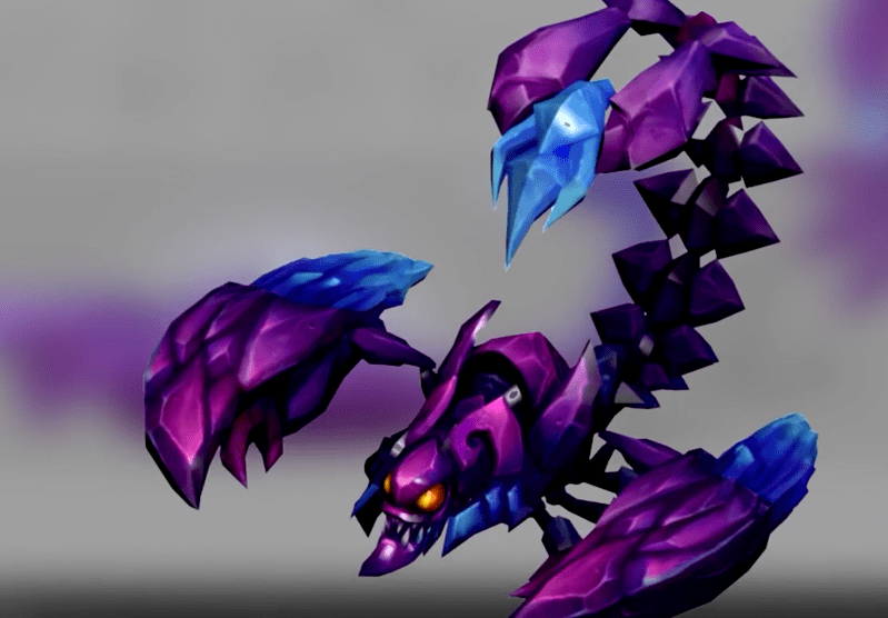 水晶先锋蝎子重做曝光还能拉脆皮