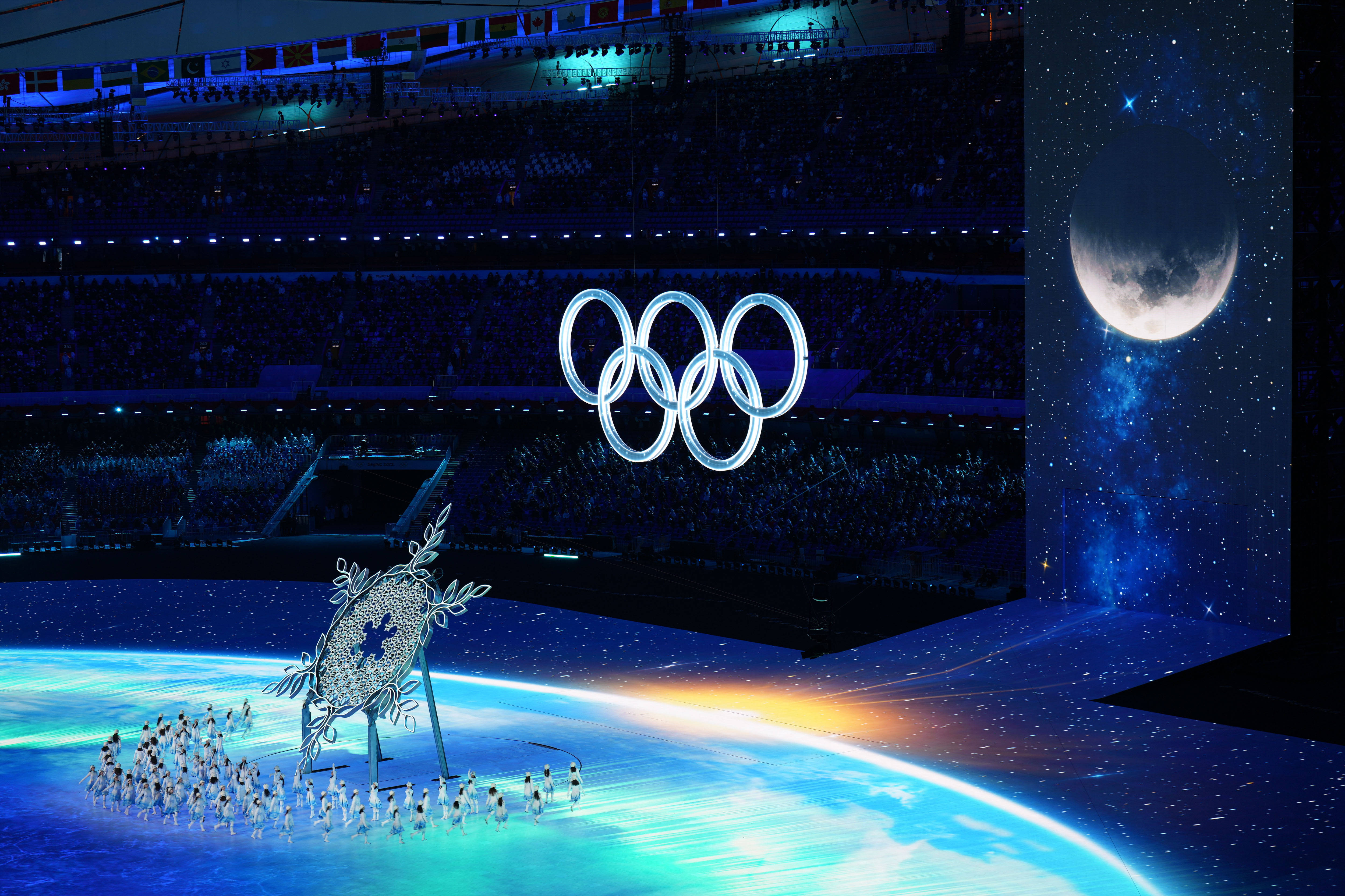 北京冬奥运会背景图片图片