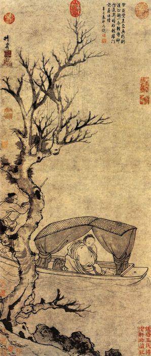 历日|“寒林钟馗”，从祛疫迎新到诗意文士的转变