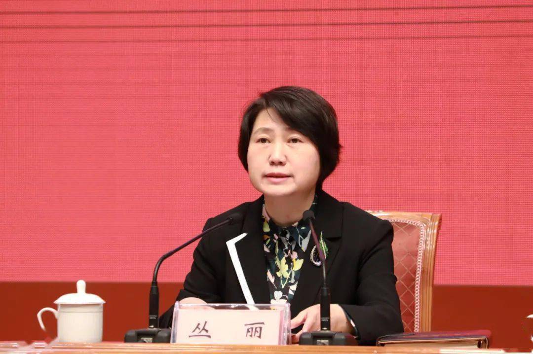 丛丽强调要时刻保持"赶考"的清醒,自觉以反面典型为镜鉴,不断筑牢思想