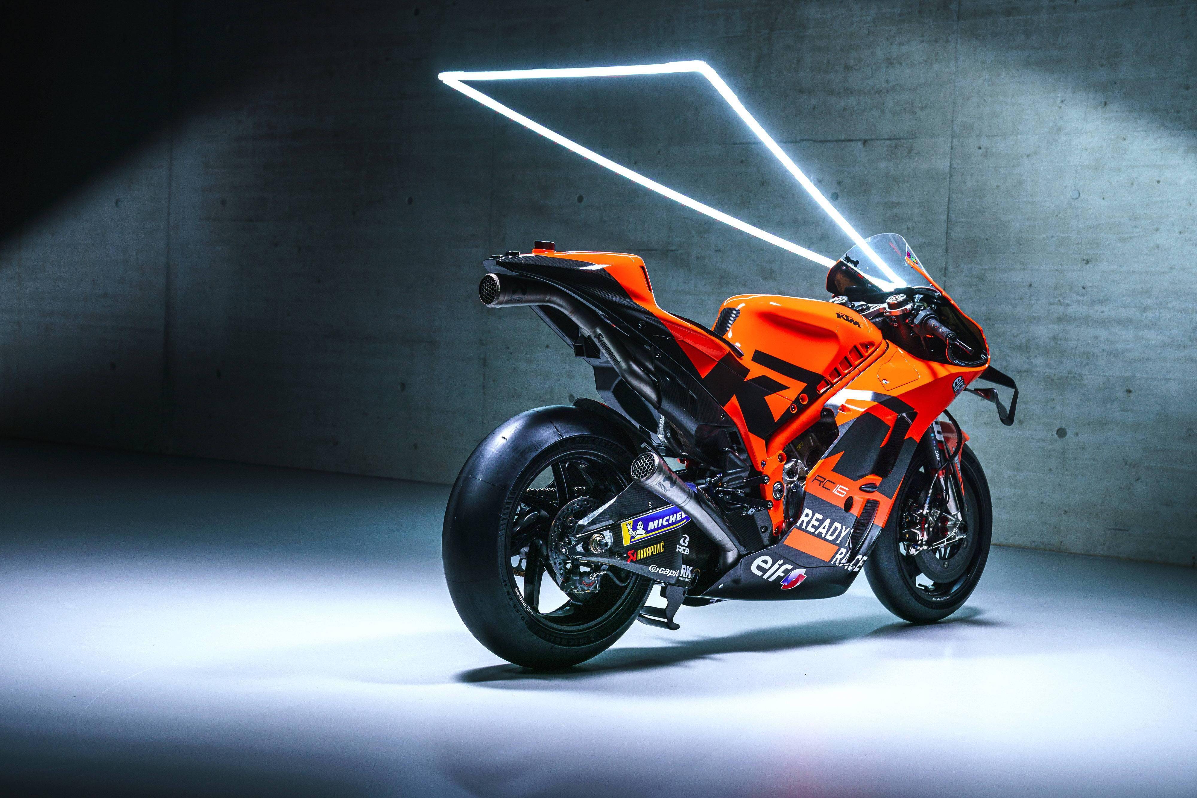 motogp 2022:ktm motogp tech3 车队的 rc16