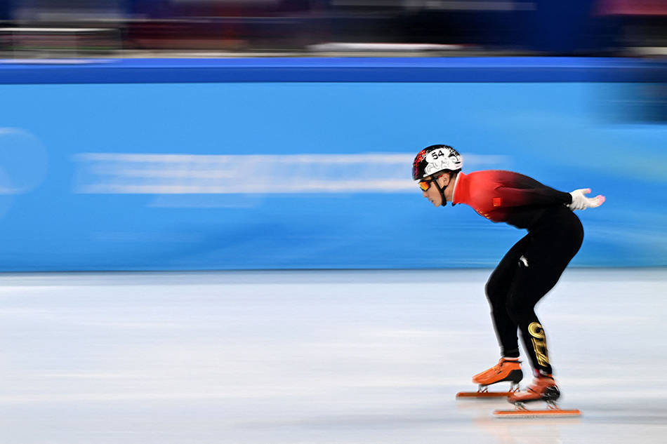 短道速滑男子速度滑冰图片