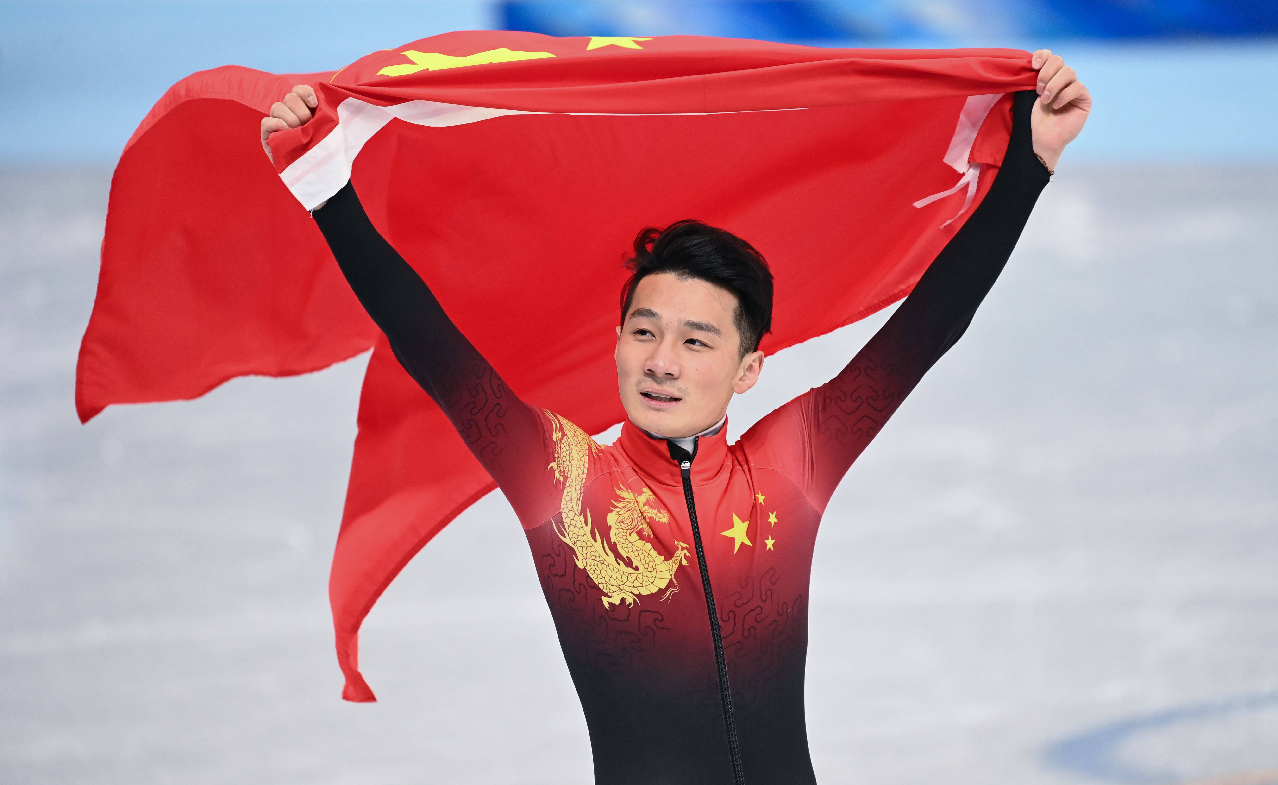 中国队第二金！任子威夺得短道速滑男子1000米金牌 - 中国日报网