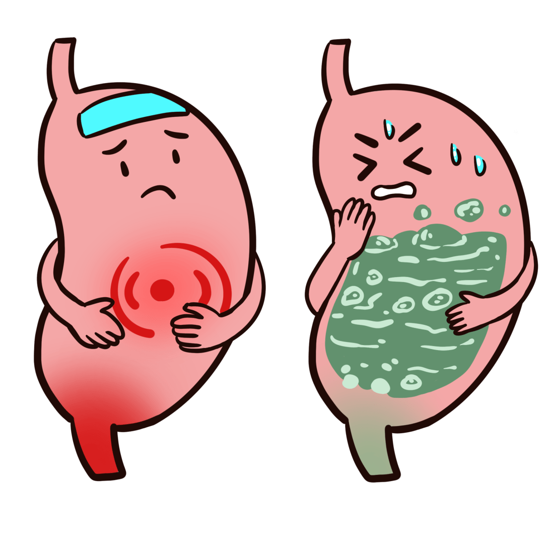 肠胃不好图片卡通图片