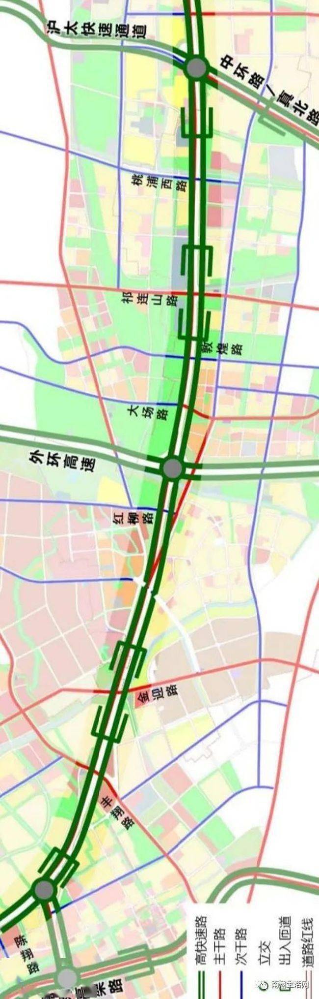 上海高速公路规划2030图片