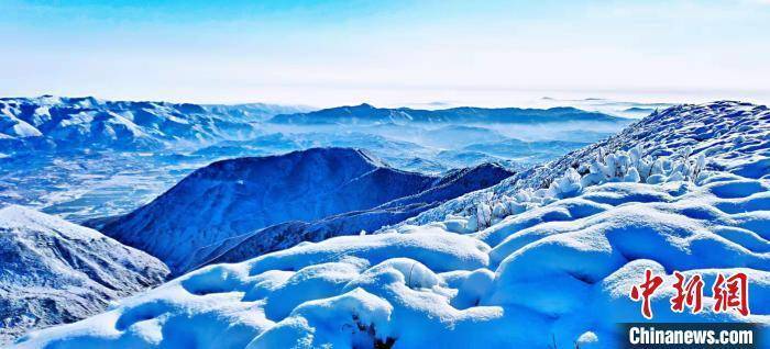 六盘山|春雪后的六盘山 美若山水画卷