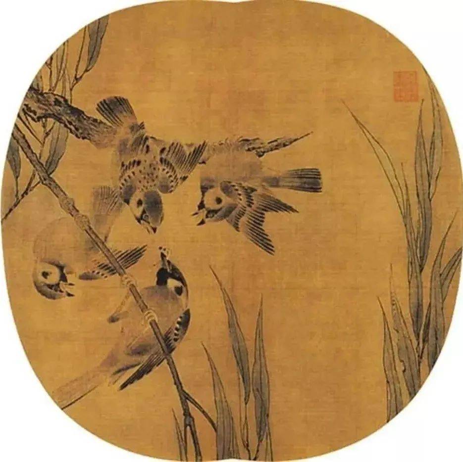 闲意态,细生涯,看宋词宋画里的春天。_宋朝_黄鹂_佚名