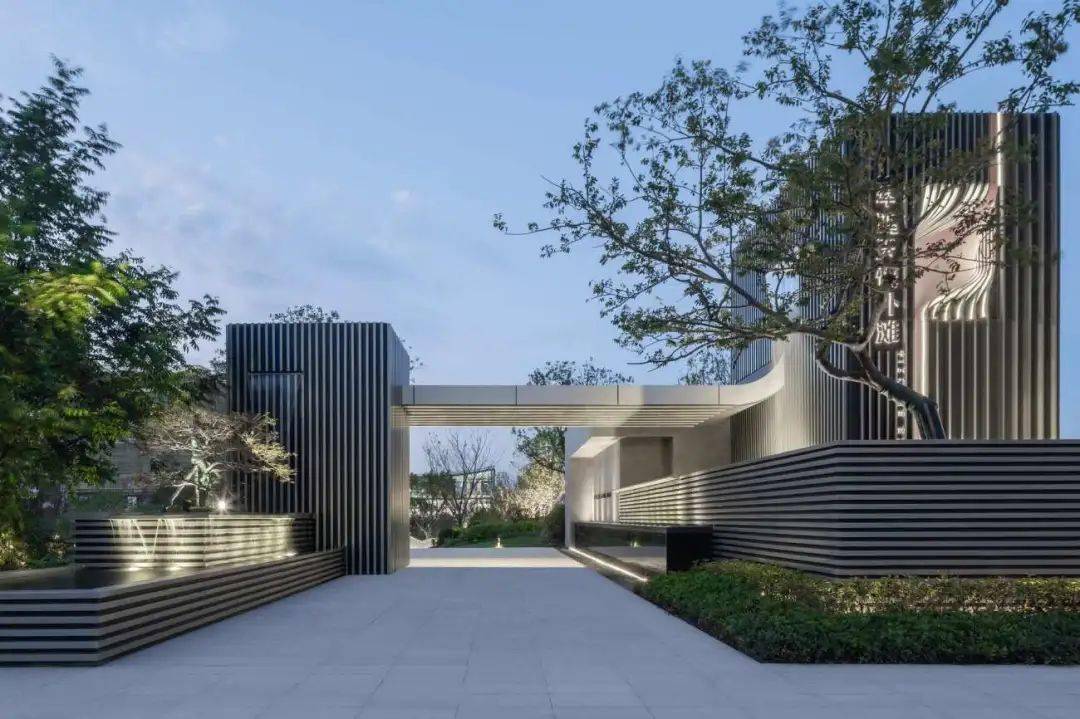 精妙大气的入口景观设计~_空间_新景观_魏玛