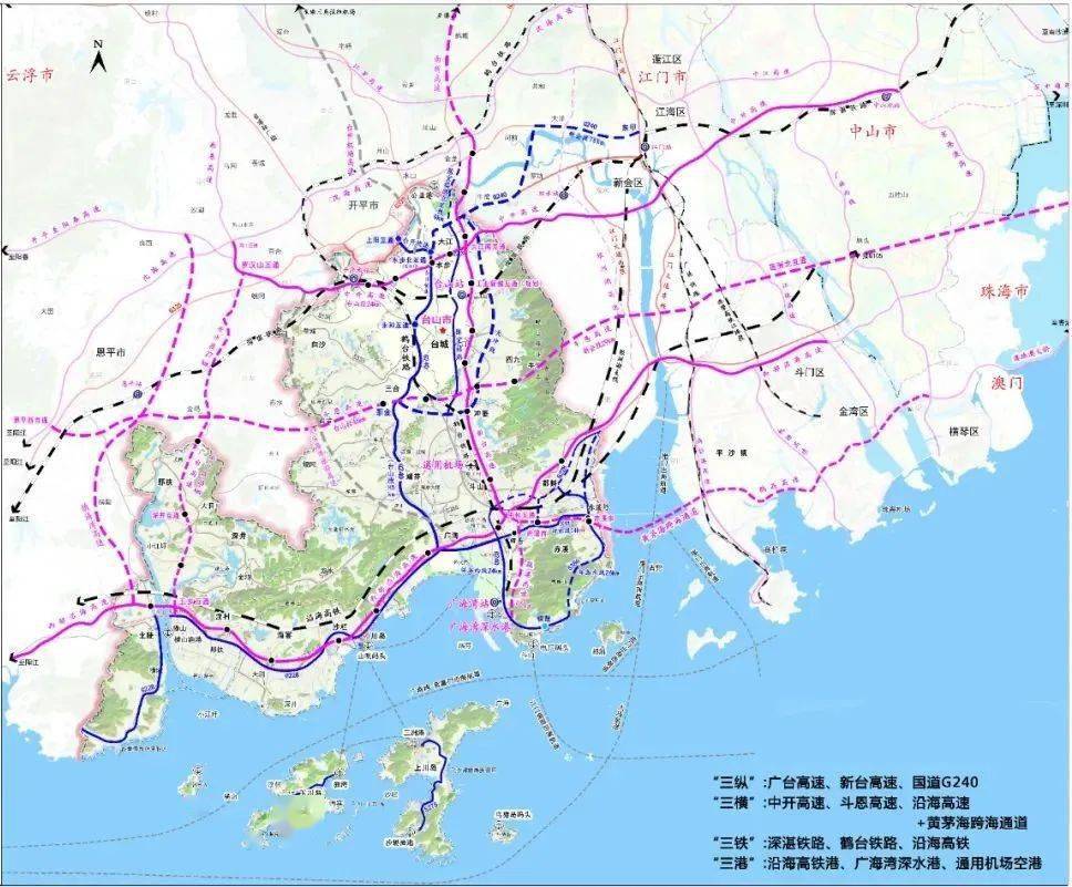 着力打造"三纵三横三铁三港"现代综合立体交通运输体系