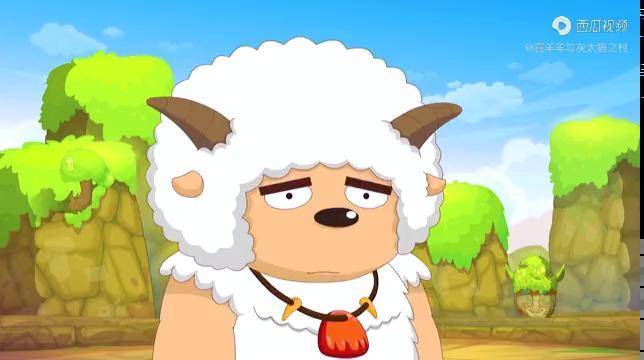 喜羊羊与灰太狼大家都在训练只有懒羊羊偷懒教练看到气坏了