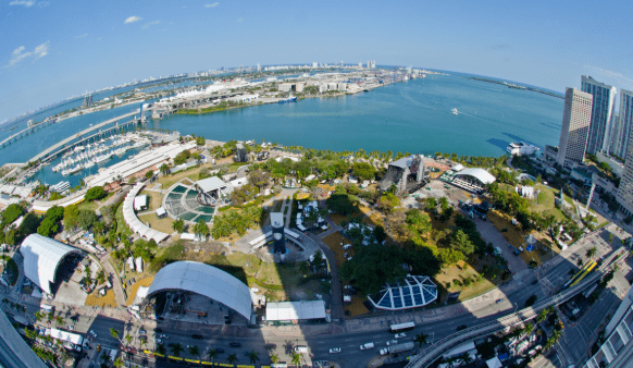 miami 2022将于今年3月25日至27日在迈阿密bayfront park(海湾公园)