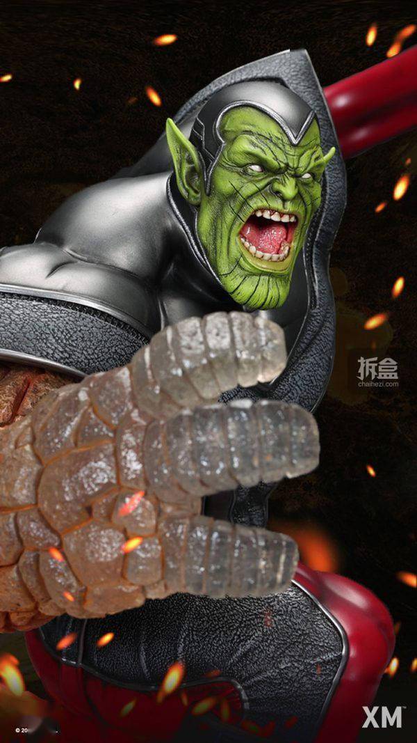 雕像XM STUDIOS 漫威 SUPER SKRULL 超级斯克鲁尔人 1/4雕像