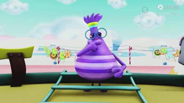 泡泡哥发现了停战协议书他马上撕掉了要和软小糖他们打雪仗了