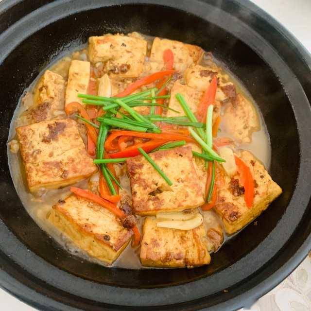 肉末豆腐煲