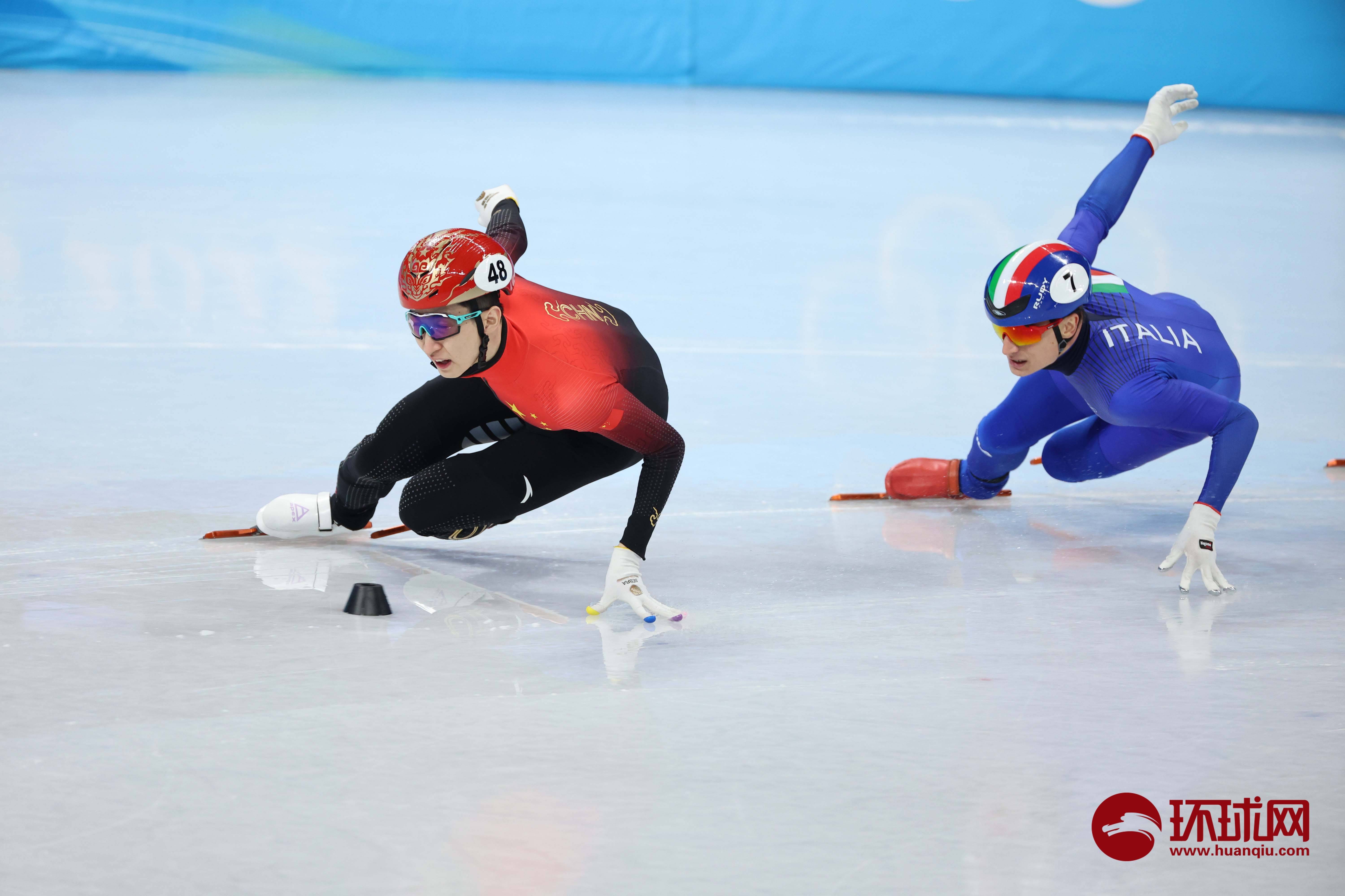 速滑|武大靖晋级短道速滑男子500米半决赛