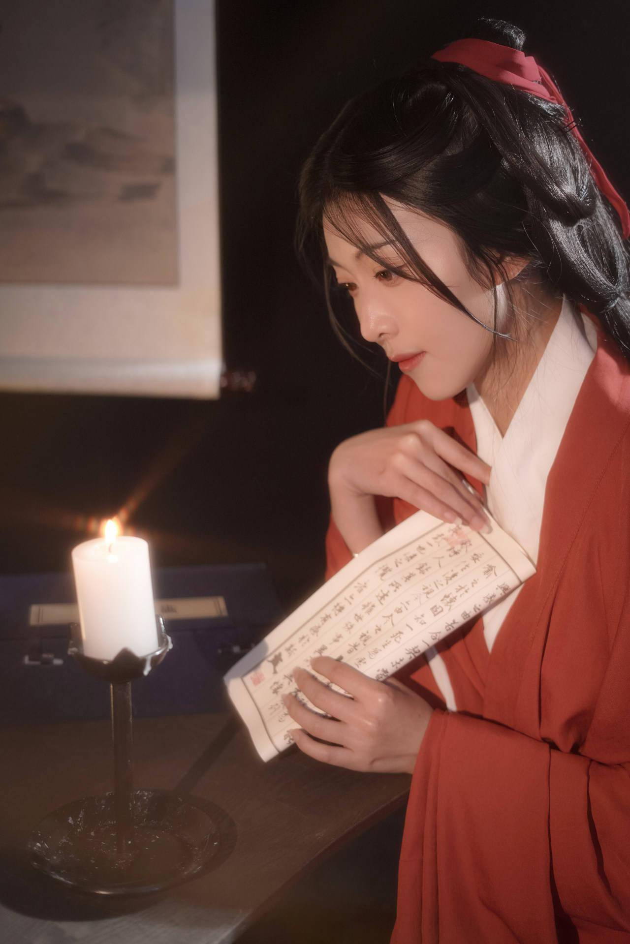 次元岛|汉服私影，明月照高楼，流光正徘徊