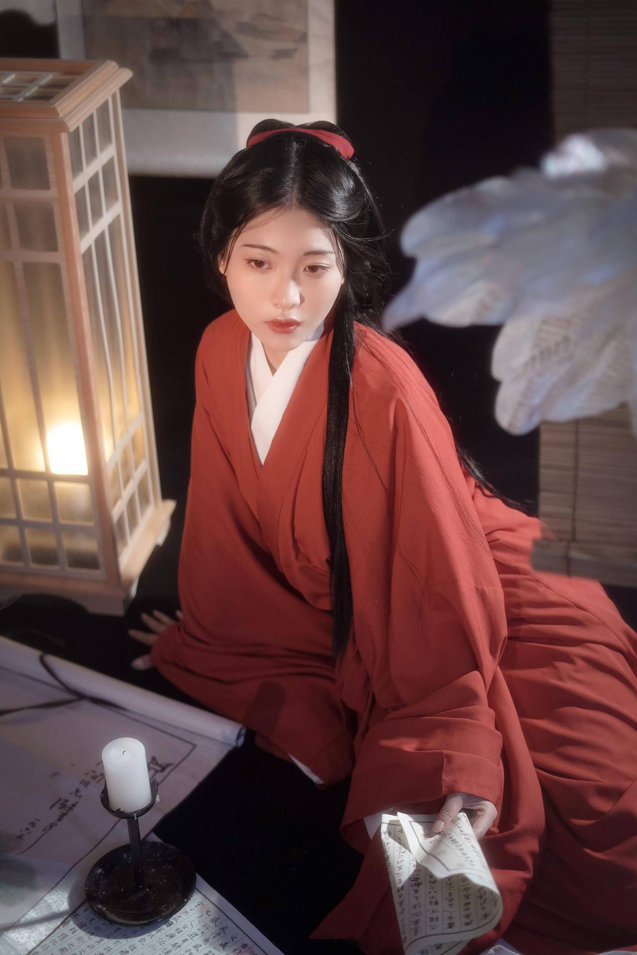 次元岛|汉服私影，明月照高楼，流光正徘徊