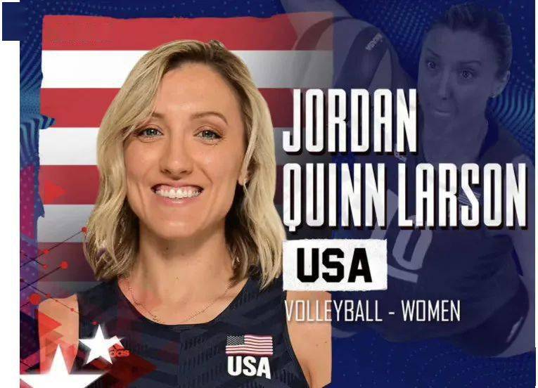 美国女排队长拉尔森正式加盟意甲蒙扎俱乐部