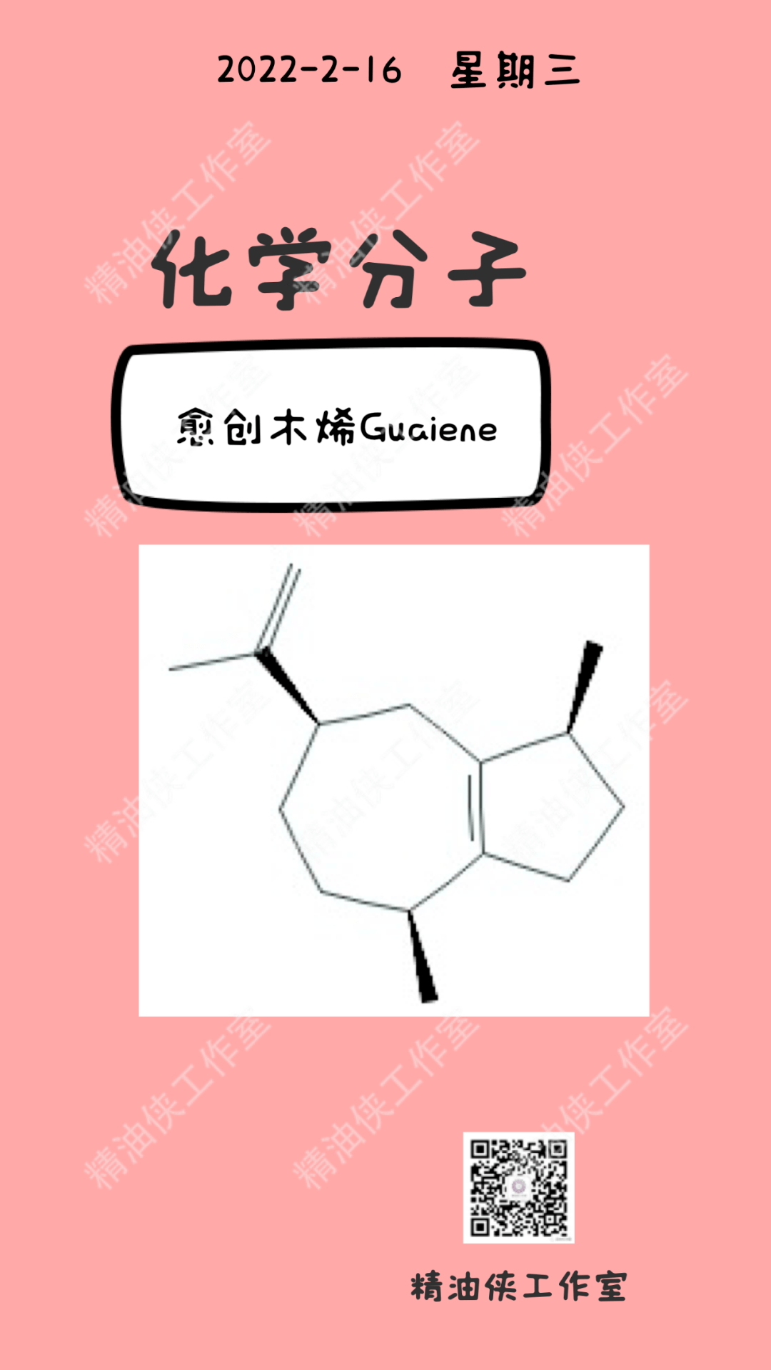 分子倍半萜烯愈创木烯