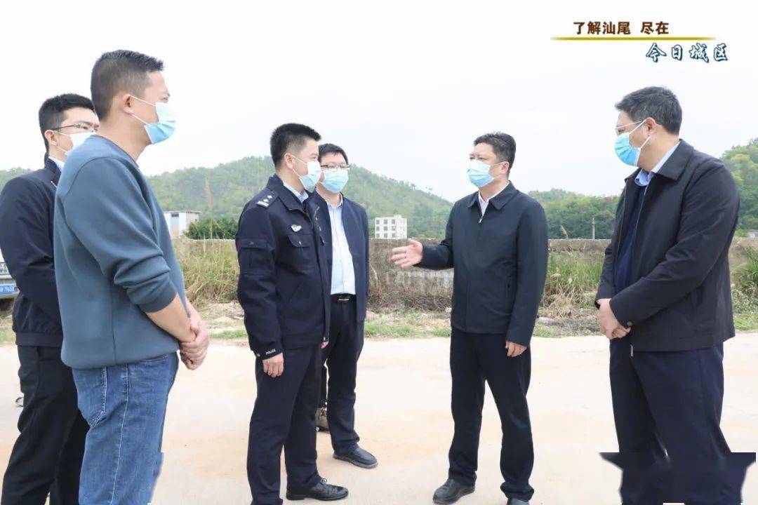 微报肖勇科到马宫街道调研反走私反偷渡工作