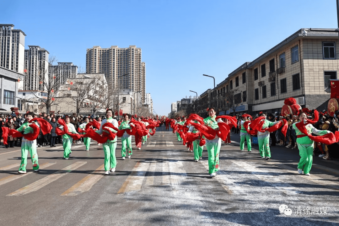 清徐红火盛况来袭_凤仪街_工贸_队伍