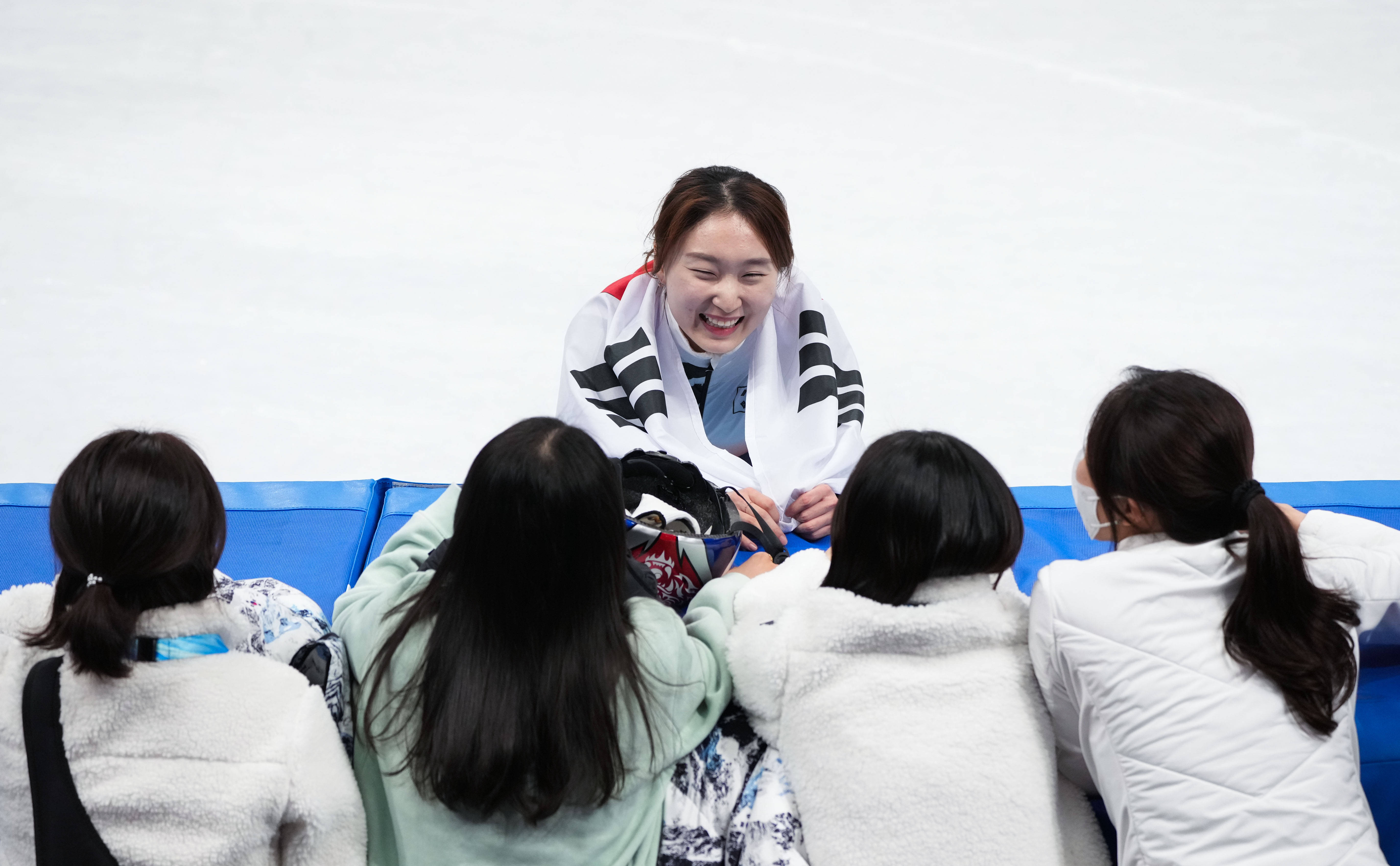 短道速滑——女子1500米決賽:韓國選手崔敏靜奪冠_韓雨桐短道速滑女子