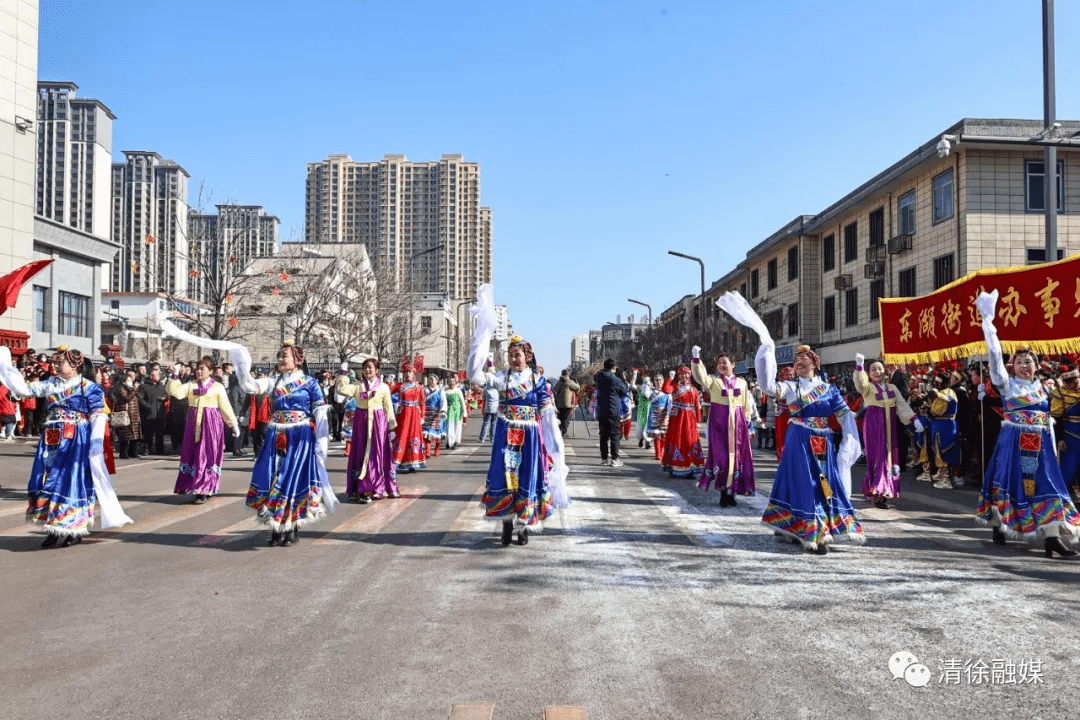 清徐红火盛况来袭_凤仪街_工贸_队伍