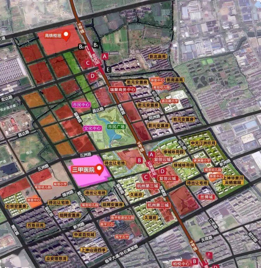 临平运河街道未来规划图片