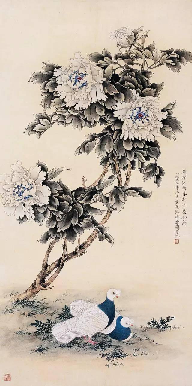 rarebookkyoto F5B-742 新中国期 我怎様画工筆花鳥画 于非闇 人民美術