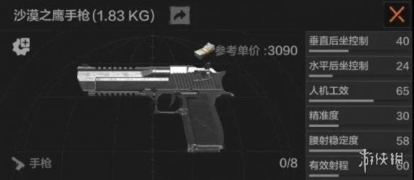 暗区突围沙漠之鹰怎么样沙漠之鹰手枪介绍