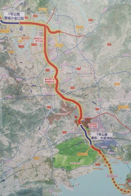 惠州2号公路红线图图片