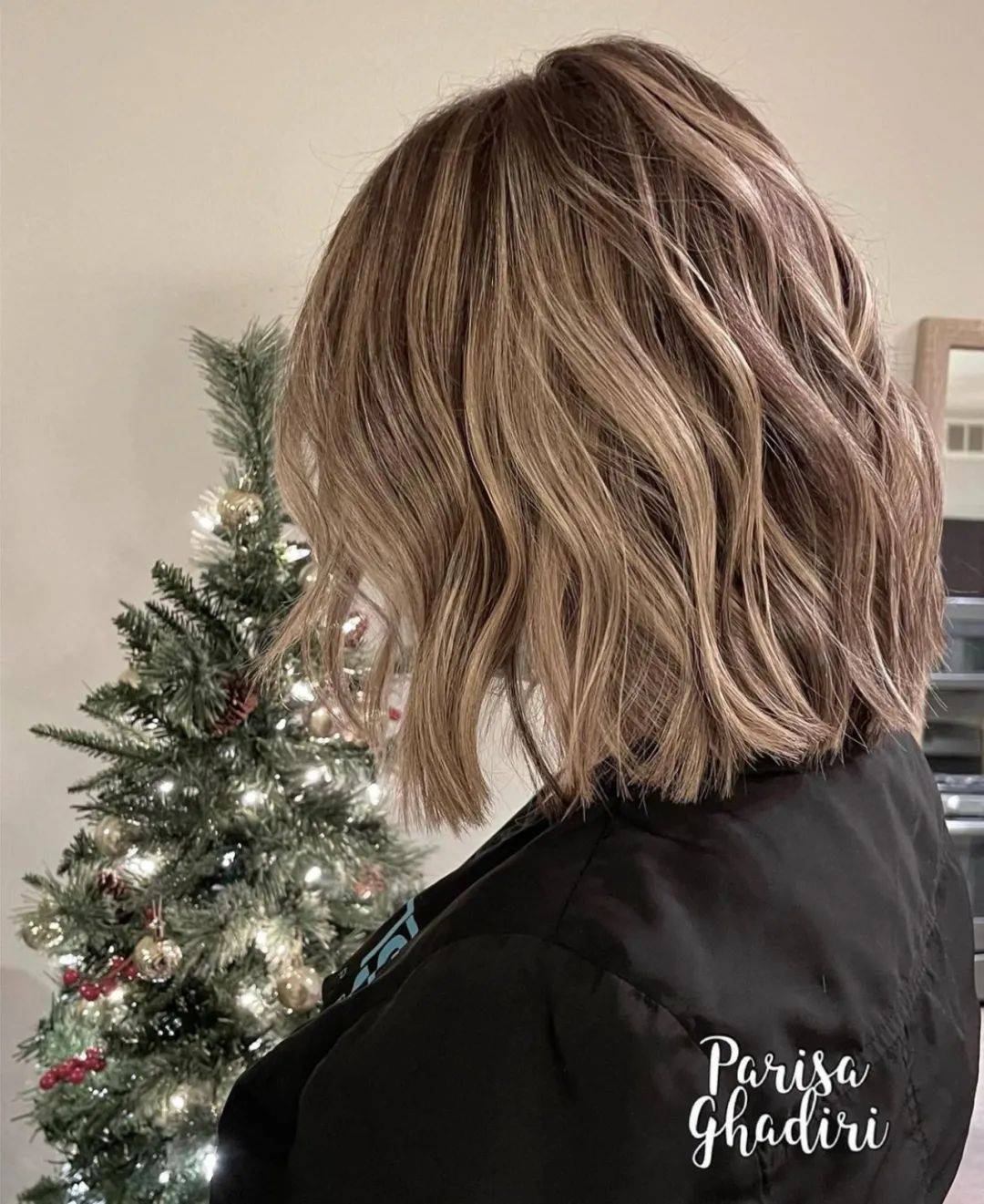 显得出了正月我就要做一个挑染的大动作！