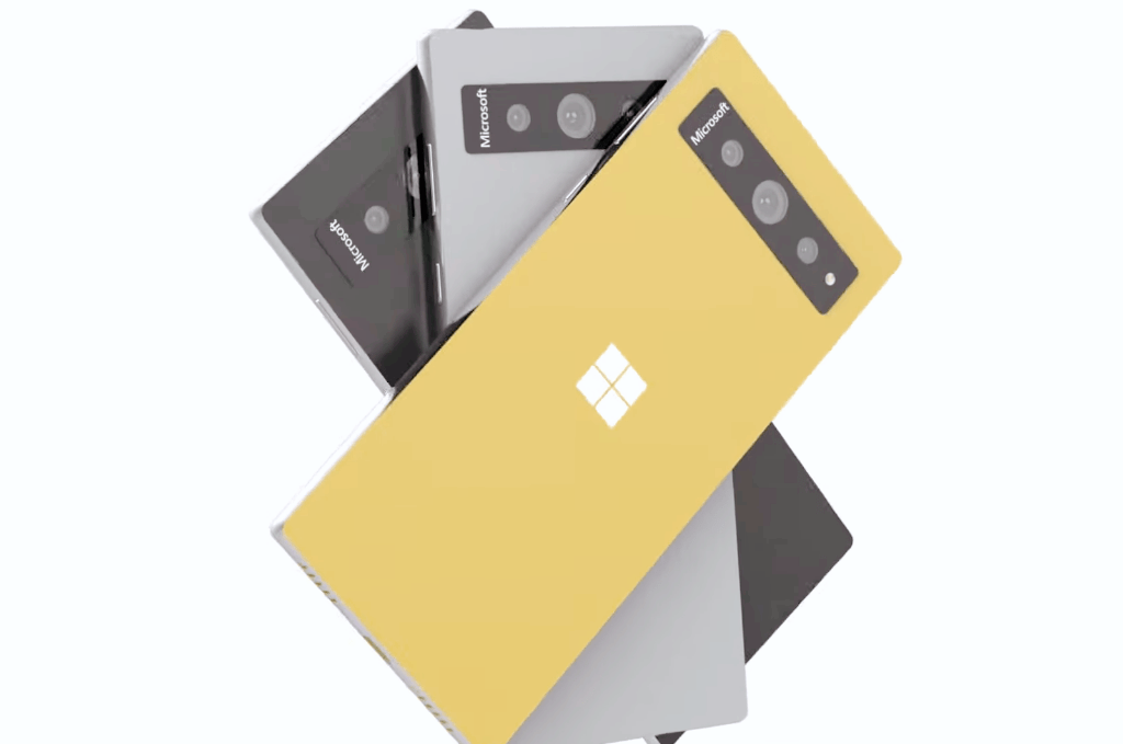 微软SurfacePhone渲染图，旗舰配置加Win 11系统，又有新旗舰了
