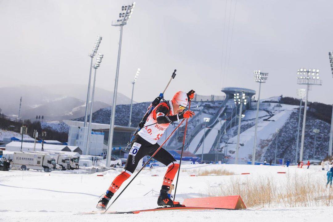 滑雪|加拿大运动员晒“雪如意”下比赛画面 感慨：冬奥之旅太棒了！