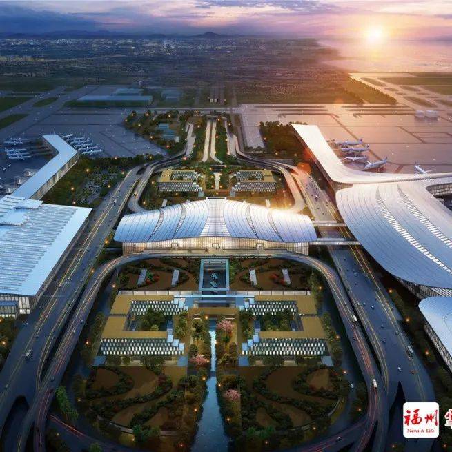 机场二期扩建工程建设全面铺开,新建航站楼主体施工下半年启动!_长乐_综合_项目