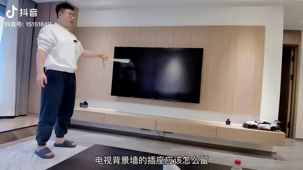 教你电视背景墙插座如何预留电视背景墙插座预留插座位置室内设计