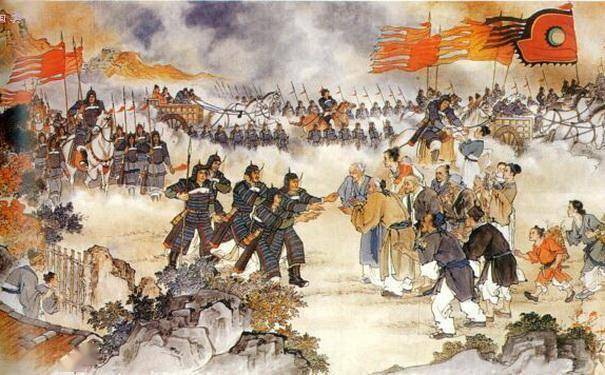 朱元璋在军事上,柴荣出身行伍,即使在即位称帝之后,依然时常御驾亲征.