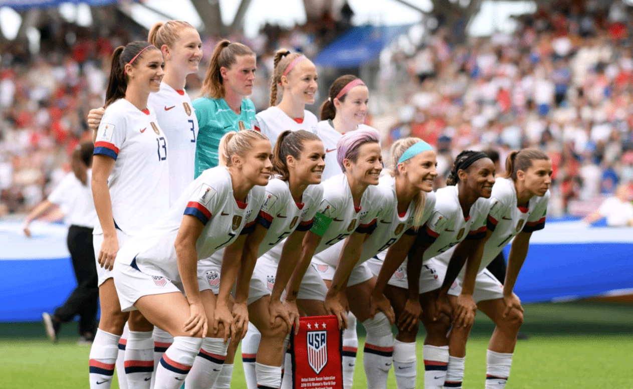 美国女足获美足协2400万美元补偿未来将达成与男球员同酬