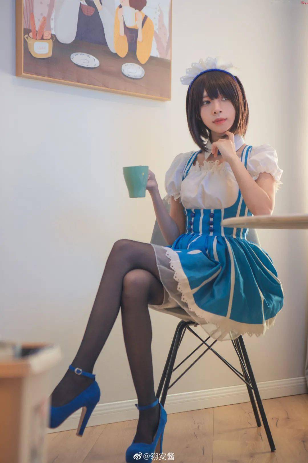 二次元cos加藤惠女仆正片