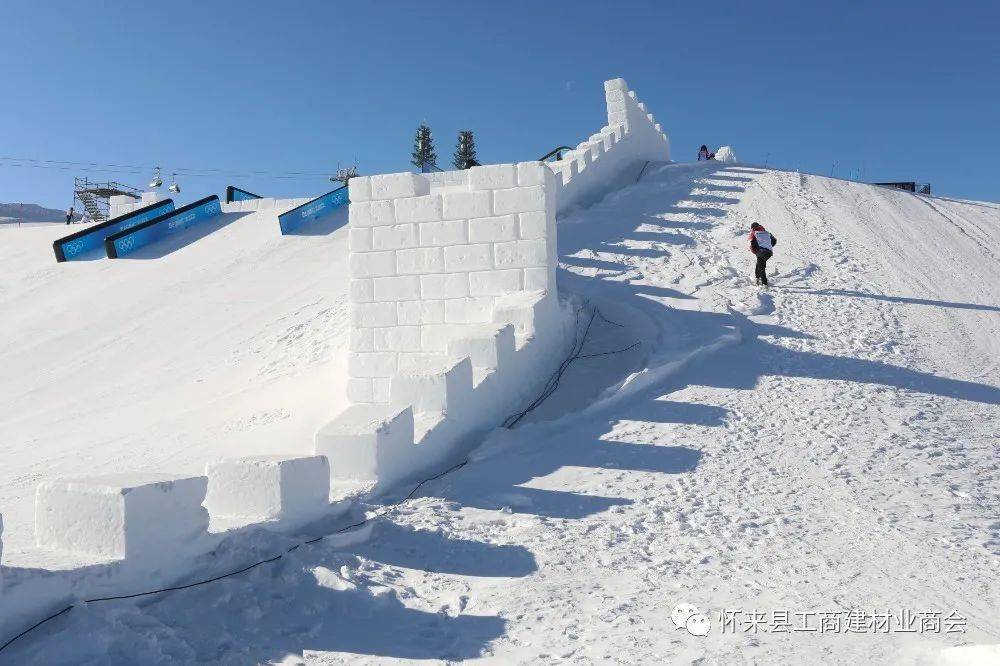 最新動態冬奧之城張家口賽區雪長城賽道展現中華文化魅力